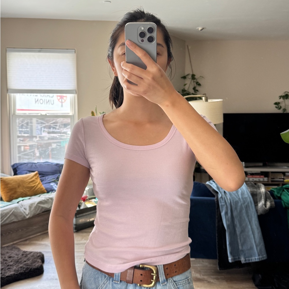 Sunday Best Soft Pink Short Sleeve Tee
